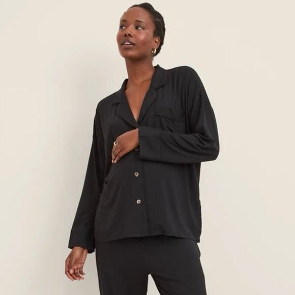 Hatch The Ultra Soft Jersey PJ Top size S - Picture 2 of 6